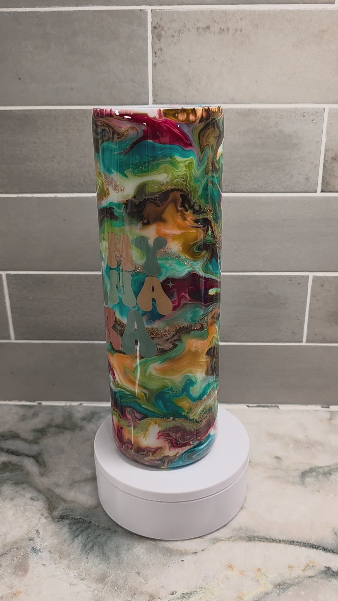 In my mama era 30oz epoxy tumbler
