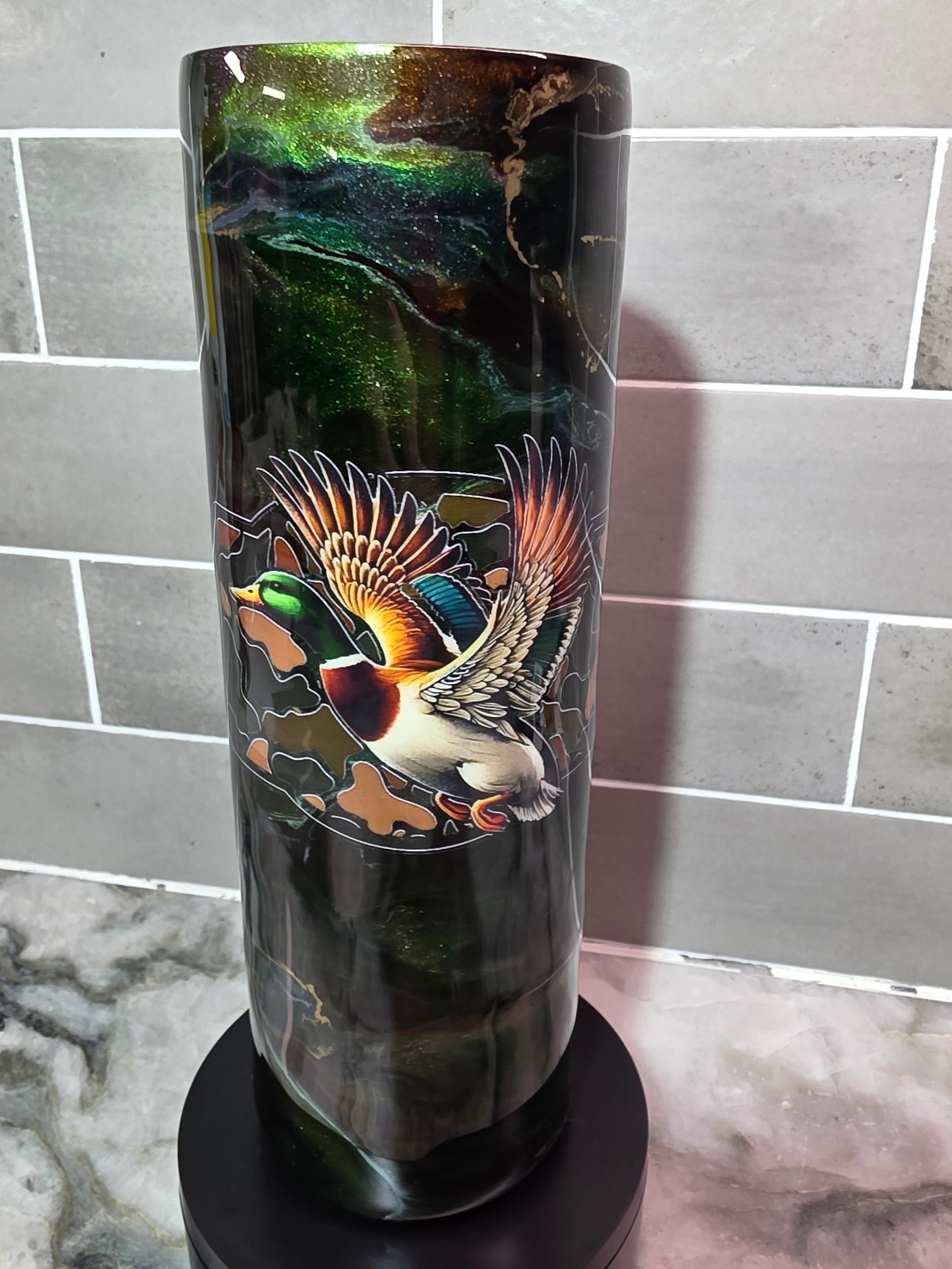 Duck Camo – 30 oz Skinny Tumbler