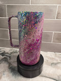 Milky Way HydroFlow – 25 oz Glitter Tumbler ✨🌌