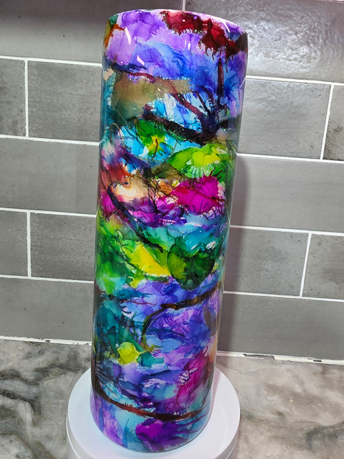 Abstract Neurodiversity Art Tumbler 30 oz