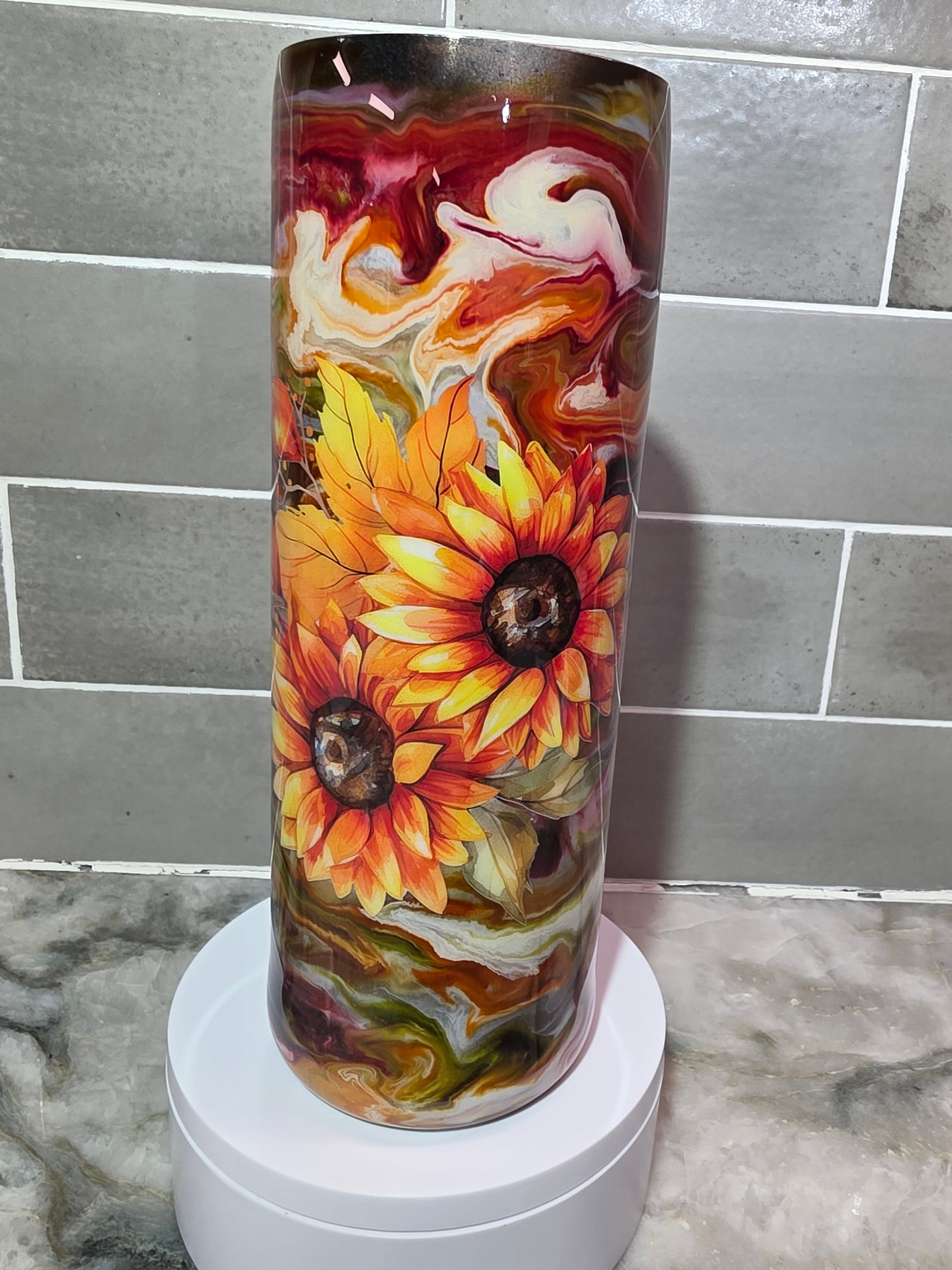 Harvest Sunflower Tumbler 20oz