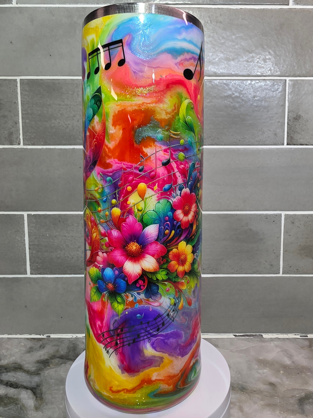 Music Lover Rainbow Tumbler 30oz