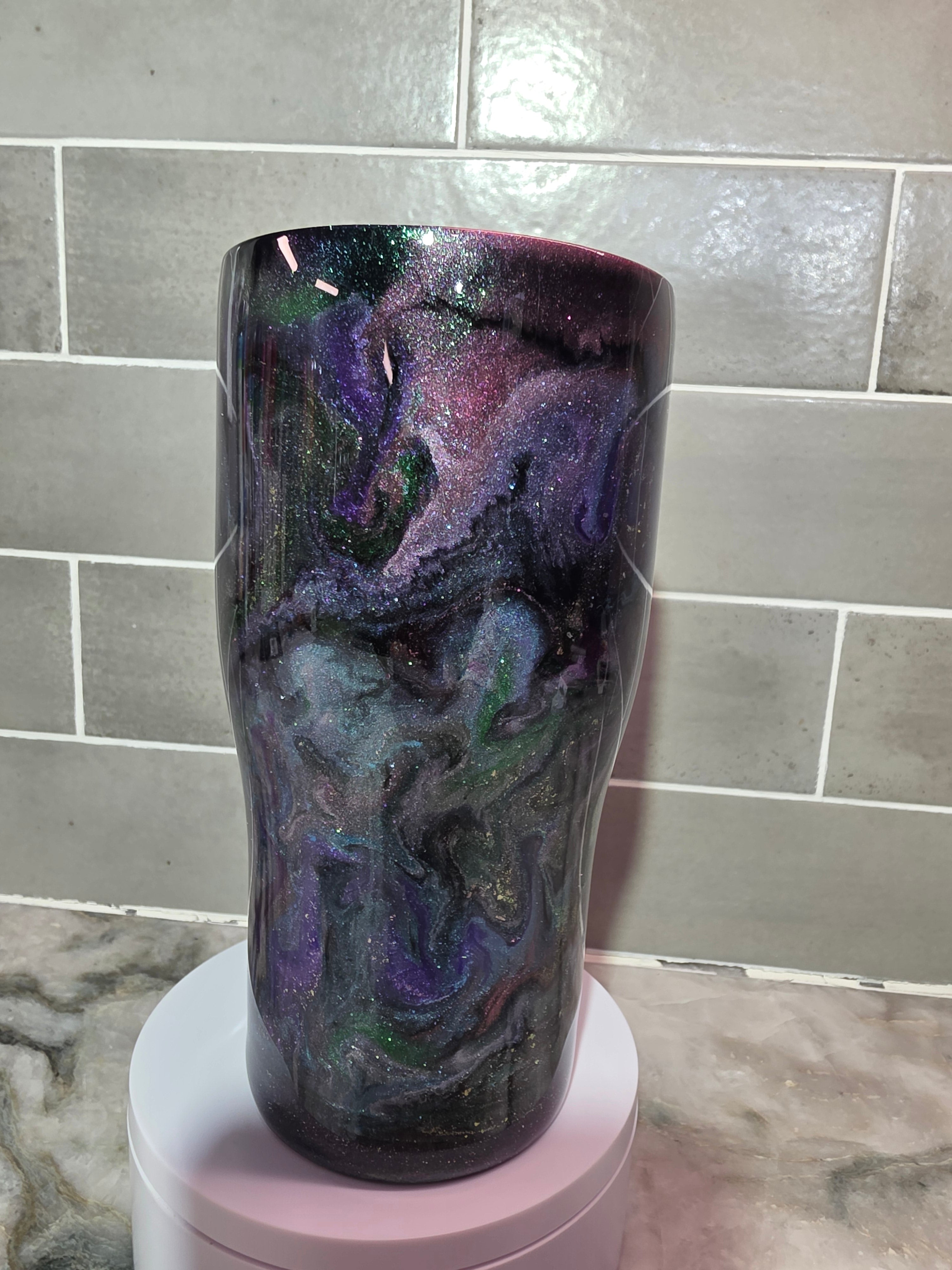 Just a Mom Trying Not to Raise Assholes Tumbler 20 oz